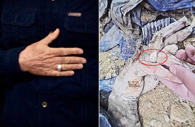 Laricani’nin yüzüğünden teşhis edildi! İşte İsrail’in servis ettiği görüntü