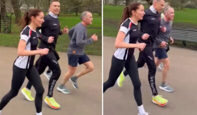 Londra’da alışılmışın dışında buluşma: Finlandiya ve Kanada liderleri sabah koşusunda