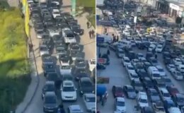 Lübnan’dan büyük kaçış! Araçlarıyla sınıra doğru akın ettiler