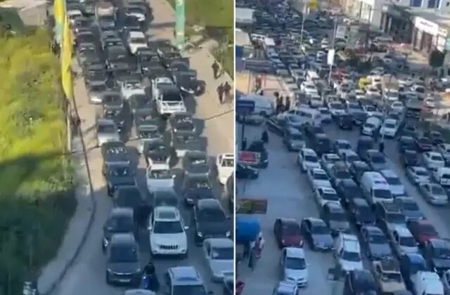 Lübnan’dan büyük kaçış! Araçlarıyla sınıra doğru akın ettiler