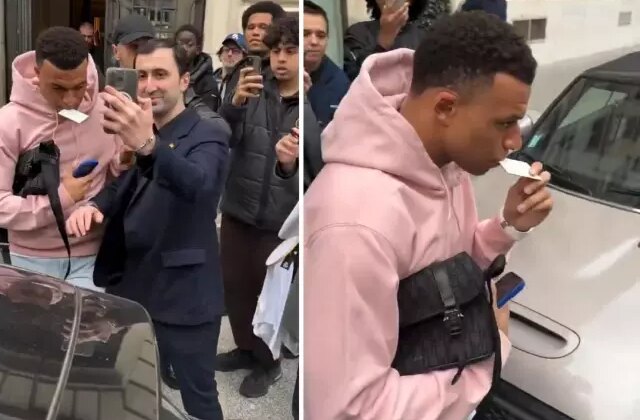 Mabappe, fotoğraf çektirmek isteyen hayranını bin pişman etti
