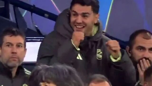 Maç esnasında aldığı haberle suratı bu hale geldi