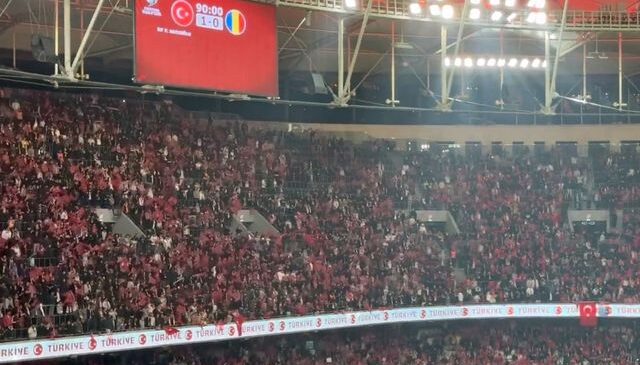 Maç sonunda tüyleri diken diken eden anlar