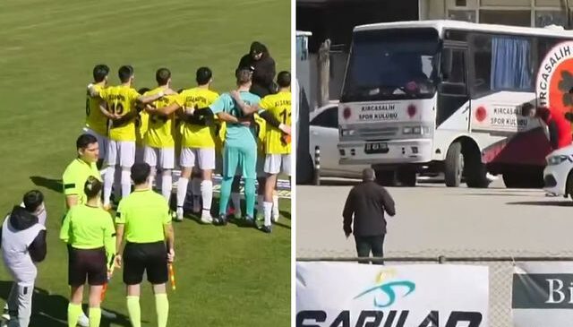 Maça son anda yetiştiler tam 13 gol yediler