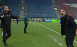 Maçın bitiş düdüğünü duyan Arda Turan kendinden geçti