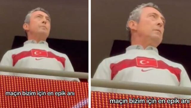Maçtan günler sonra ortaya çıkan görüntü! Ali Koç bunu beklemiyordu