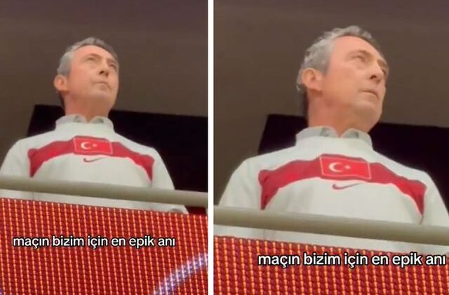 Maçtan günler sonra ortaya çıkan görüntü! Ali Koç bunu beklemiyordu