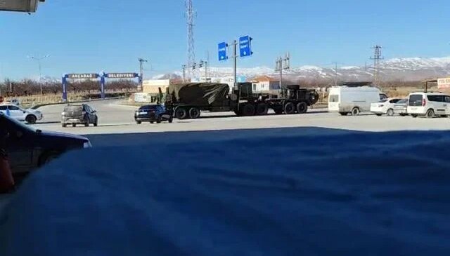 Malatya’ya konuşlandırılacak patriot için sevkiyatlar sürüyor