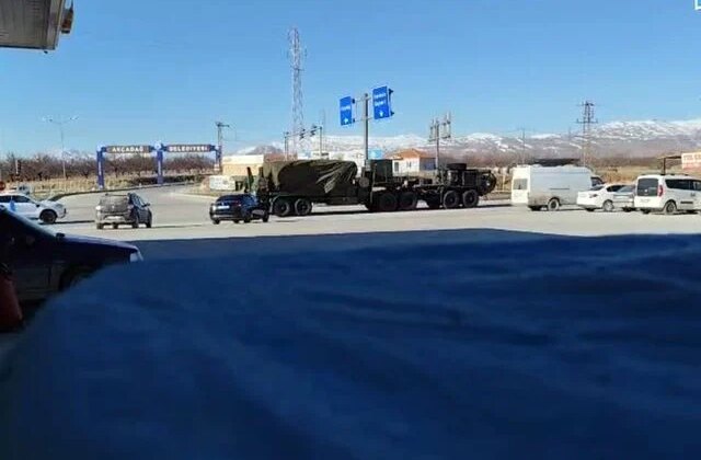 Malatya’ya konuşlandırılacak patriot için sevkiyatlar sürüyor
