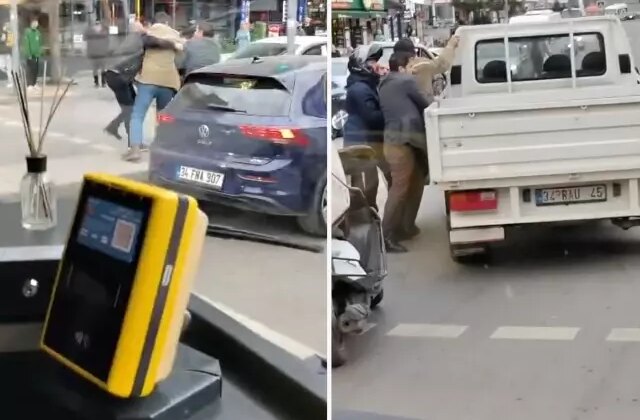 Maltepe’de trafikte kavgaya karışan 3 kişiye 540 bin lira ceza