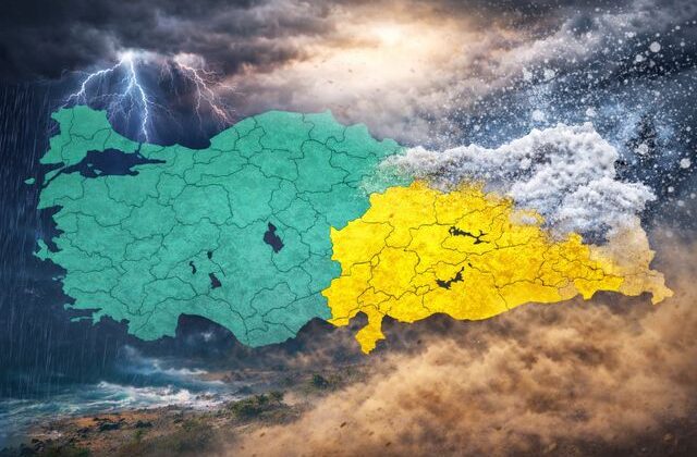 Meteoroloji alarm verdi! 19 il için sarı kodlu kritik uyarı