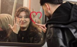 Metroda “Nişanlıyım” yanıtını aldığı kızla bir yıl sonra yeniden buluştu