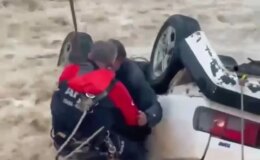 Muğla’da otomobil sel sularına kapıldı: 1 ölü, 1 yaralı