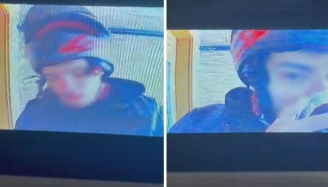 Müşteriye teslim edeceği tatlıyı kapı önünde açarak yaladı