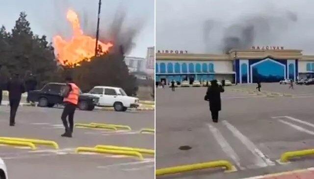 Nahçıvan Uluslararası Havalimanı’na İHA saldırısı