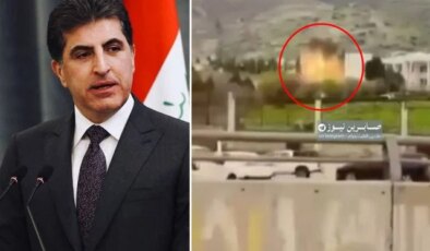 Neçirvan Barzani’nin konutuna saldırı! Duhok’taki ev, dronların hedefi oldu