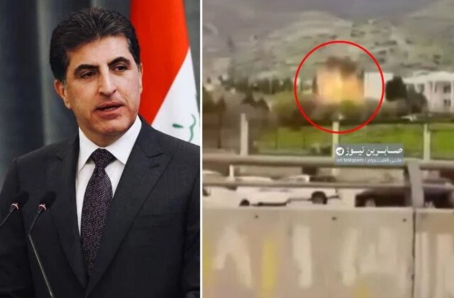 Neçirvan Barzani’nin konutuna saldırı! Duhok’taki ev, dronların hedefi oldu