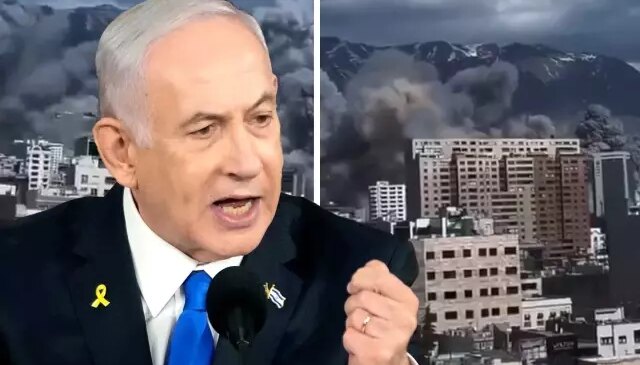 Netanyahu “vuruyoruz” dedi, Tahran’a bombalar düştü! Görüntüler korkunç