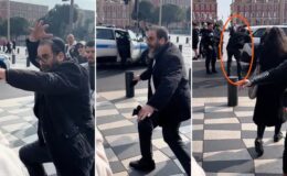 Nice’te Filistin standında provokasyon girişimi: Hem saldırdı hem “Mağdurum” dedi