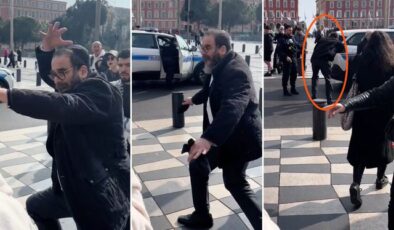 Nice’te Filistin standında provokasyon girişimi: Hem saldırdı hem “Mağdurum” dedi