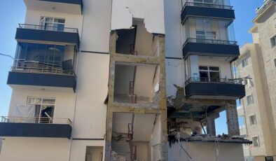 Niğde’de 16 kişinin yaralandığı patlama, binada büyük hasara yol açtı