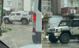 Nusaybin’de dikkat çeken hareketlilik! NATO konvoyu böyle görüntülendi