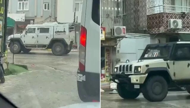 Nusaybin’de dikkat çeken hareketlilik! NATO konvoyu böyle görüntülendi