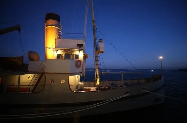 Nusret Mayın Gemisi 111 yıl sonra aynı rotada seyre çıktı