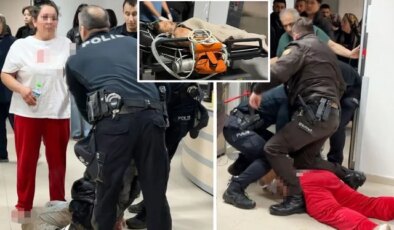 Oğul annesinin sevgilisini bıçakladı, anne ise polisi tokatladı