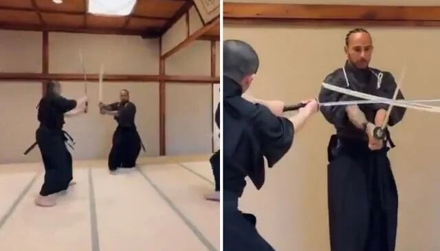 Onu daha önce böyle görmediniz! Dünyaca ünlü isim kılıcını çekti