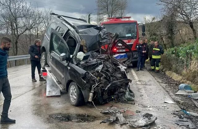 Ordu’da kamyon ile kamyonet kafa kafaya çarpıştı: 2 ölü, 2 ağır yaralı
