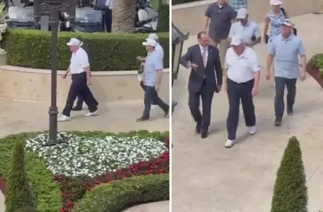 Ordusu İran’dayken Trump golf oynadı