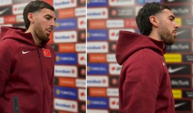 Orkun Kökçü’nün maç sonu görüntüsü tartışma yarattı