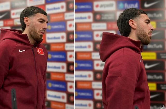 Orkun Kökçü’nün maç sonu görüntüsü tartışma yarattı