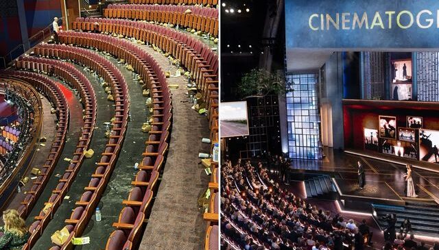 Oscar töreni sonrası salondaki görüntüler gündem oldu
