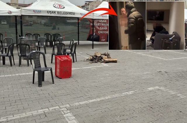 Otel odasında gözaltına alınan Uşak Belediye Başkanı’na en büyük tokadı halk attı