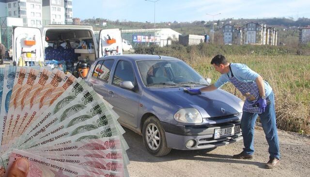 Oto yıkama işine giren Sivaslı Sezgin, bulduğu yöntemle kazancını katlıyor