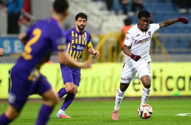 Oulai’den Trabzonspor’a kötü haber! Galatasaray derbisinde olmayacak