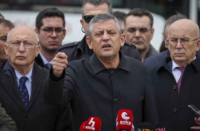 Özgür Özel apar topar programını iptal etti