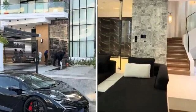 “Para var huzur var” dedirten görüntü