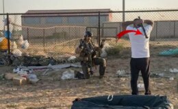 Paraşütle inen ABD askerini böyle karşıladı! Gerçek çok başka çıktı