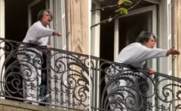 Paris’te bayraklı İran savaşı kutlamasına sert tepki