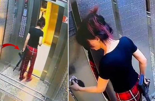 Pijamasını bile değiştirmedi! Eski sevgilisinin evini pompalıyla bastı