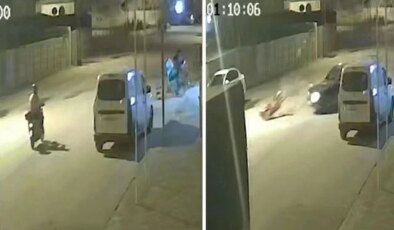 Polisten kaçarken motosikletli işçiye çarptı, belediye başkanın oğlu çıktı