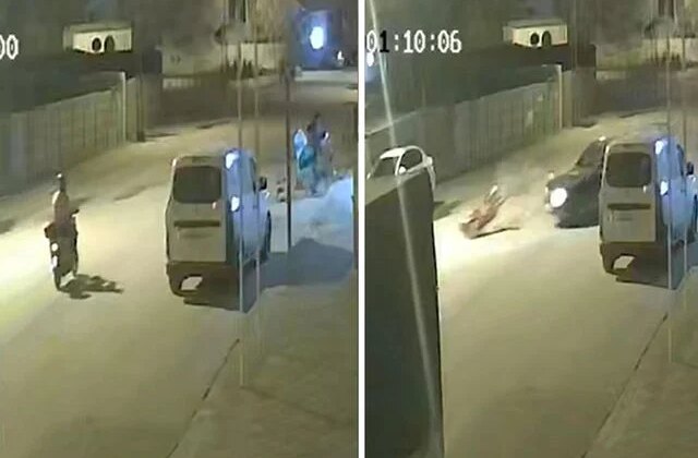 Polisten kaçarken motosikletli işçiye çarptı, belediye başkanın oğlu çıktı