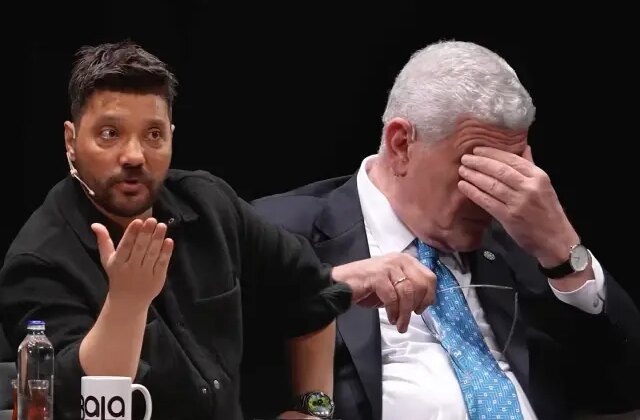 Programa damga vuran an: Müsavat Dervişoğlu ile Oğuzhan Uğur konuşurken “ölüm” haberi geldi