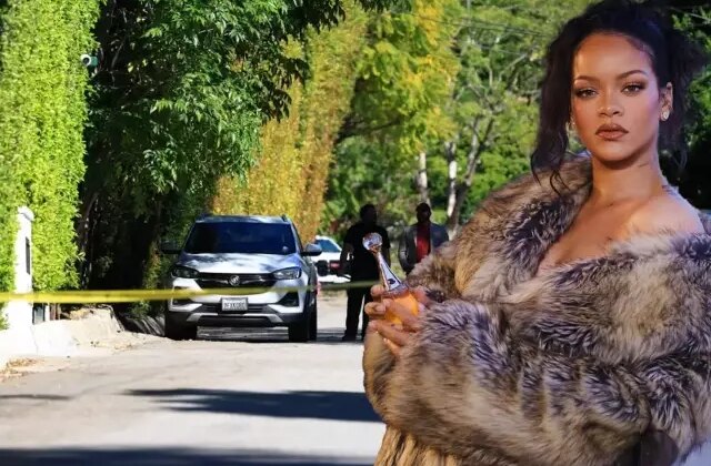Rihanna’nın evine kurşun yağmuru