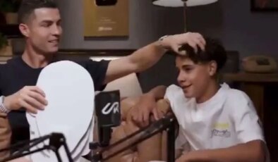 Ronaldo’nun oğlundan “Babanla oynamak ister misin?” sorusuna bomba yanıt