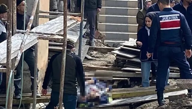 Sağlık ocağı inşaatında 3’üncü kattan düşen işçi öldü