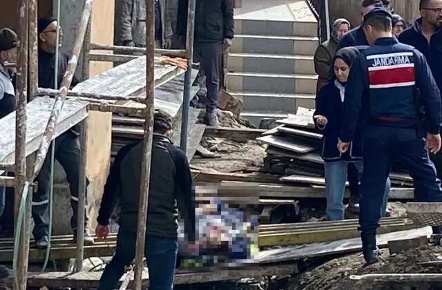 Sağlık ocağı inşaatında 3’üncü kattan düşen işçi öldü
